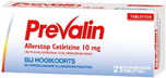 Prevalin Allerstop 10mg Hooikoorts Tabletten 21TB Prevalin Allerstop 10mg Hooikoorts Tabletten 21TB