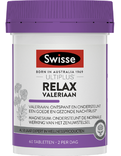 Swisse Relax Valeriaan Tabletten 60TB