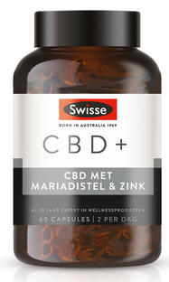 Swisse CBD+ Mariadistel Capsules 60CP