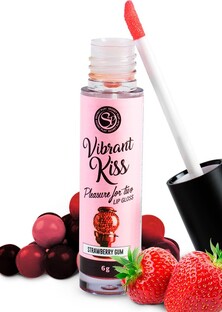 Eros Lipgloss Vibrant Kiss Strawberry 6GR Eros Lipgloss Vibrant Kiss Strawberry 6GR