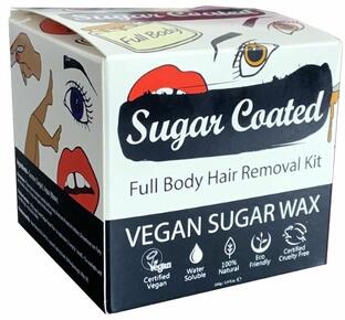 Sugar Coated Full Body Hair Removal Kit 250GR