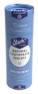 Stark's Natural Toothpaste Tablets Original zonder fluoride 65TB