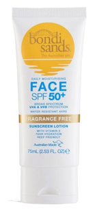 Bondi Sands Face Sunscreen Lotion SPF 50+ 75ML Bondi Sands Face Sunscreen Lotion SPF 50+ 75ML