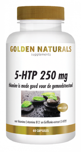 Golden Naturals 5-HTP 250 mg Capsules 60VCP