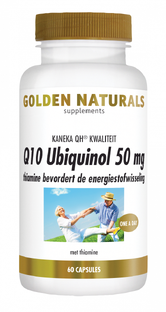 Golden Naturals Q10 Ubiquinol 50 mg Capsules 60VCP