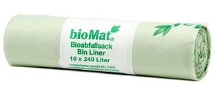 Biomat Composteerbare Containerzakken 240L 10ST Biomat Composteerbare Containerzakken 240L 10ST