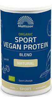 Mattisson HealthStyle Biologisch Sport Vegan Protein Blend Natural 500GR