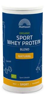 Mattisson HealthStyle Biologisch Sport Whey Protein Blend Natural 450GR