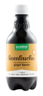 Purasana Kombucha Tea Ginger 330ML