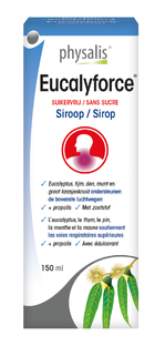 Physalis Eucalyforce Siroop 150ML Physalis Eucalyforce Siroop 150ML