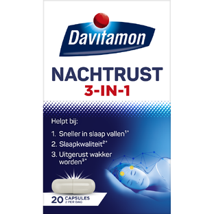 Davitamon Nachtrust 3-in-1 Capsules 20CP Davitamon Nachtrust 3-in-1 Capsules 20CP