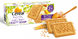 Cereal Fibers Crusty' Sesam 200GR verpakking met koekjes