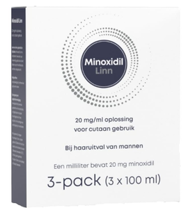 Linn Minoxidil Linn 20 mg/ml oplossing 3-pack 300ML