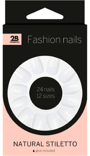 2B Nails Natural Stiletto 24ST 2B Nails Natural Stiletto 24ST