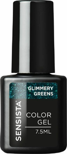 Sensista Color Gel Glimmery Greens 7,5ML Sensista Color Gel Glimmery Greens 7,5ML