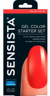 Sensista Gel Color Starter Set Red Hot Chillies 1ST Sensista Gel Color Starter Set Red Hot Chillies 1ST