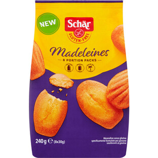 Schar Madeleines Glutenvrij 240GR Schar Madeleines Glutenvrij 240GR