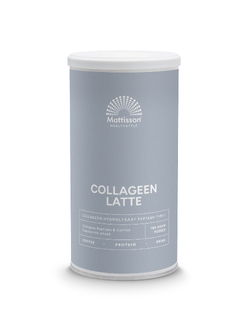 Mattisson HealthStyle Collageen Latte Collagen Peptides & Coffee 180GR Mattisson HealthStyle Collageen Latte Collagen Peptides & Coffee 180GR