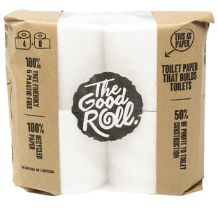 The Good Roll Bamboe Toiletpapier 4ST
