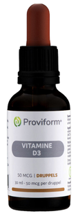 Proviform Vitamine D3 50mcg Druppels 30ML Proviform Vitamine D3 50mcg Druppels 30ML
