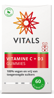 Vitals Vitamine C + D3 Gummies 60ST