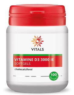 Vitals Vitamine D3 3000ie Softgels 100SG