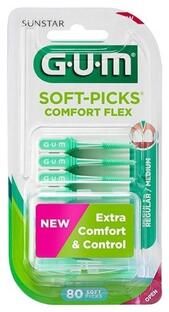 GUM Soft-Picks Comfort Flex Regular/Medium 80ST