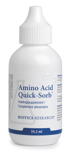 Biotics Amino Acid Quick-Sorb Druppels 59,2ML Biotics Amino Acid Quick-Sorb Druppels 59,2ML