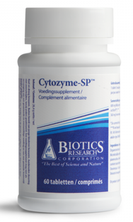Biotics Cytozyme-SP Tabletten 60TB Biotics Cytozyme-SP Tabletten 60TB