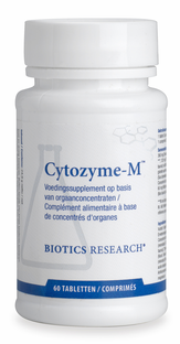 Biotics Cytozyme-M Tabletten 60TB Biotics Cytozyme-M Tabletten 60TB