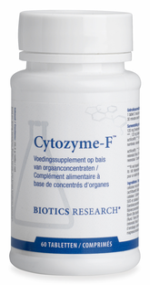 Biotics Cytozyme-F Tabletten 60TB Biotics Cytozyme-F Tabletten 60TB