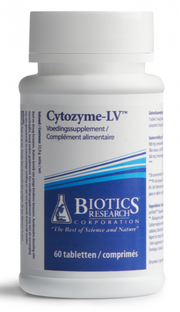 Biotics Cytozyme-LV Tabletten 60TB Biotics Cytozyme-LV Tabletten 60TB