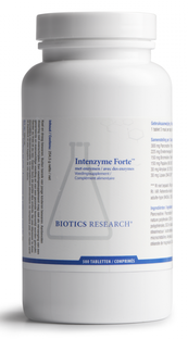 Biotics Intenzyme Forte Tabletten 500TB Biotics Intenzyme Forte Tabletten 500TB