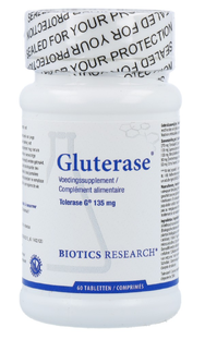 Biotics Gluterase 135mg Tabletten 60TB  Biotics Gluterase 135mg Tabletten 60TB