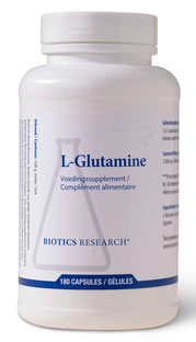 Biotics L-Glutamine Capsules 180CP