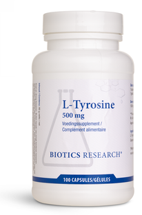 Biotics L-Tyrosine 500mg Capsules 100CP Biotics L-Tyrosine 500mg Capsules 100CP