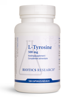 Biotics L-Tyrosine 500mg Capsules 100CP