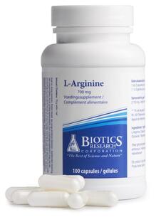 Biotics L-Arginine 700mg Capsules 100CP