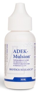 Biotics ADEK-Mulsion Druppels 30ML  Biotics ADEK-Mulsion Druppels 30ML