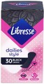Libresse Dailies Style Inlegkruisjes Zwart 30ST