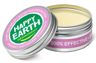 Happy Earth 100% Natural Deo Balm Lavender 45GR Happy Earth 100% Natural Deo Balm Lavender 45GR