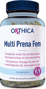 Orthica Multi Prena Fem Softgels 120SG Orthica Multi Prena Fem Softgels 120SG