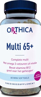 Orthica Multi 65+ Mini Softgels 60CP  Orthica Multi 65+ Mini Softgels 60CP