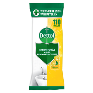 Dettol Power & Fresh Multi-Reinigingsdoekjes Citrus Maxi 110ST Dettol Power & Fresh Multi-Reinigingsdoekjes Citrus Maxi 110ST