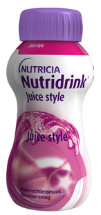 Nutridrink Juice Style Bosvruchten 4-pack 200ML