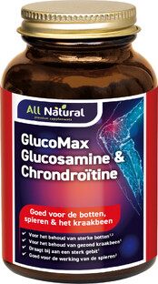 All Natural GlucoMax Glucosamine & Chondroitine Tabletten 120TB All Natural GlucoMax Glucosamine & Chondroitine Tabletten 120TB