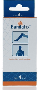 Bandafix Elastisch Netverband Katoen Bovenbeen/Schouder 1ST Bandafix Elastisch Netverband Katoen Bovenbeen/Schouder 1ST