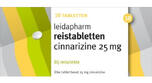 Leidapharm Reistabletten Cinnarizine 25 mg Tabletten 10ST