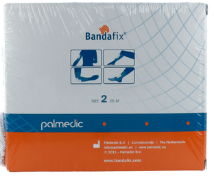 Bandafix Elastisch Netverband Katoen Bovenarm/Elleboog/Onderbeen/Voet (25m) 1ST Bandafix Elastisch Netverband Katoen Bovenarm/Elleboog/Onderbeen/Voet (25m) 1ST