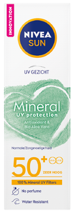 Nivea Sun Gezicht Mineral UV Protection SPF50+ 50ML